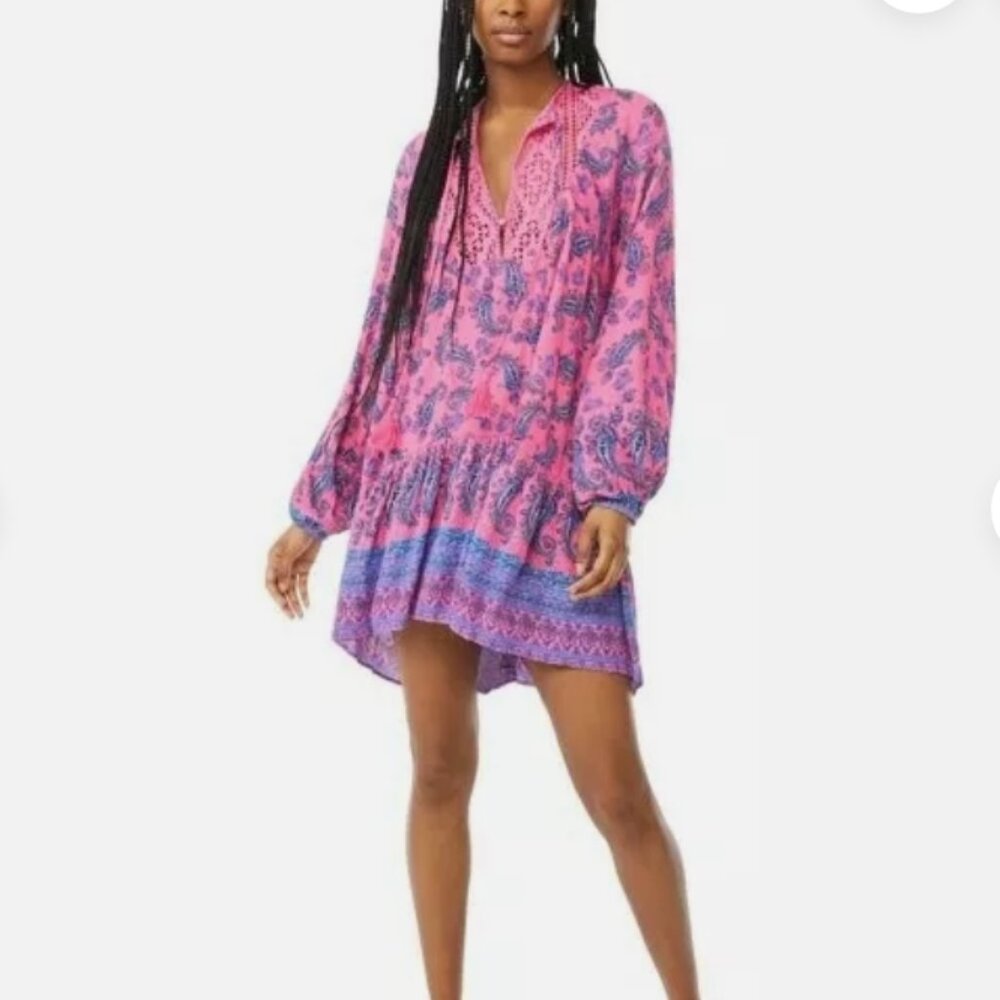 Scoop Long Sleeve Resortwear Tunic